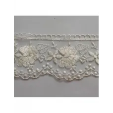 Кружево на сетке, арт. 52757